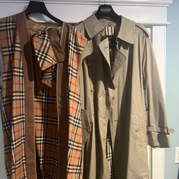 Vintage Burberry Trench with garment bag - UK Sz. 54 Reg. - Picture 5 of 17